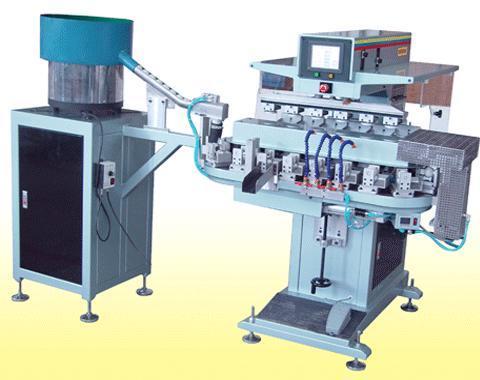 全自動尺碼夾移印機(jī)自動上下料衣架粒移印機(jī)